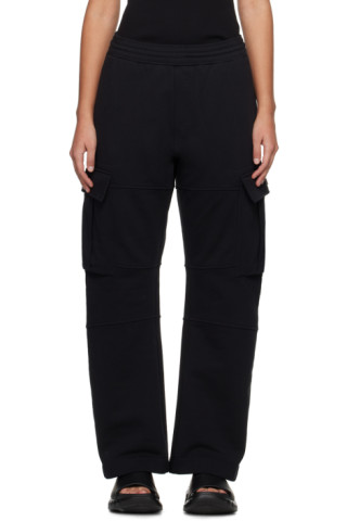 Black Printed Lounge Pants by Givenchy on Sale