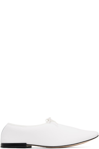★Repetto★ ホワイト Lucien スリッポン Repettoのホワイト Lucien スリッポンがセール中