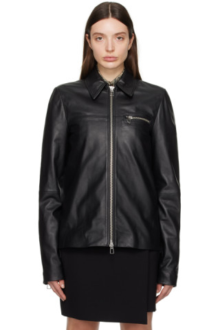 SPORT MAX　レザージャケット 241301F064000_1.jpg