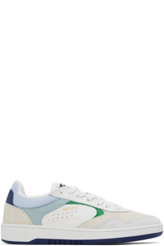 【関税込み】Axel Arigato ホワイト&ブルー Arlo スニーカー White & Blue Arlo Sneakers by Axel Arigato on Sale