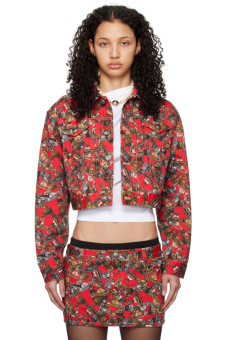 【Vivienne Westwood】Crop Marlen Jacket/関税+全国送料込み 241314F060001_1.jpg
