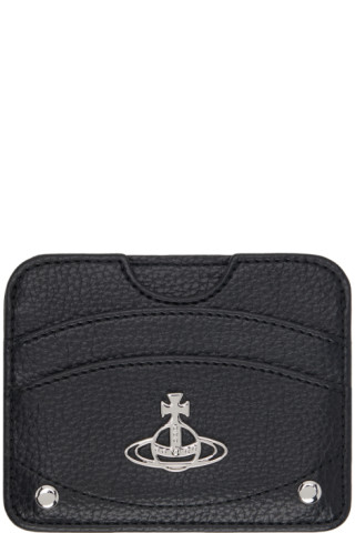 Vivienne Westwood - Black Half Moon Card Holder