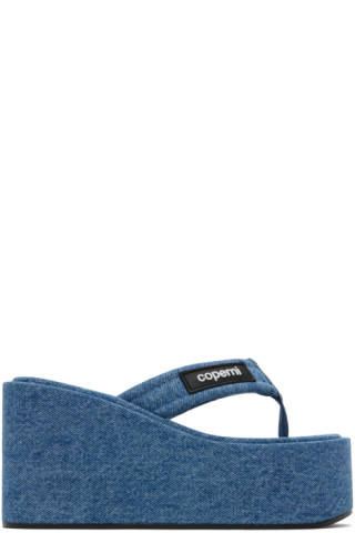 Coperni  Branded Wedge Sandal