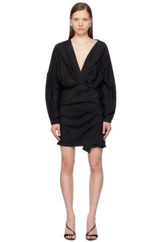 ミニスカート GAUGE81 FW23 GAUGE81 Dresses (423323 255) Black Asuka Minidress by Gauge81 on Sale