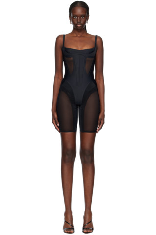 Muglerのブラック Bicycle ジャンプスーツがセール中