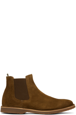 Officine Creative: Brown Kent 005 Chelsea Boots | SSENSE
