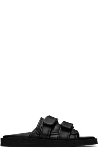 【関税込み】Officine Creative ブラック Inner 006 サンダル Officine Creativeのブラック Inner 006 サンダルがセール中