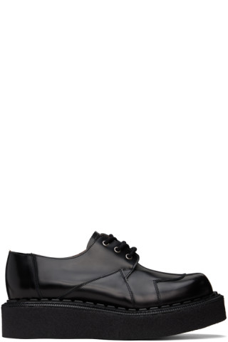 Comme des Garçons Homme Plus - Black George Cox Edition Overlaid Gibson  Derbys