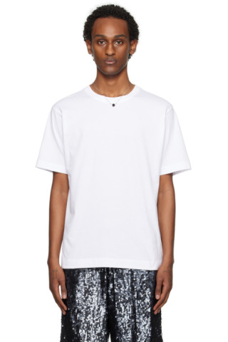 【関税込み】Dries Van Noten ホワイト Show Tシャツ 241358M213037_1.jpg