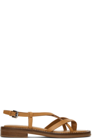 【関税込み】See by Chloe タン Lynette ヒールサンダル Tan Lynette Sandals by See by Chloé on Sale