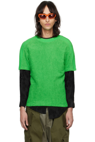 【関税込み】Andersson Bell ブラック Summer Tシャツ Green Summer T-Shirt by Andersson Bell on Sale