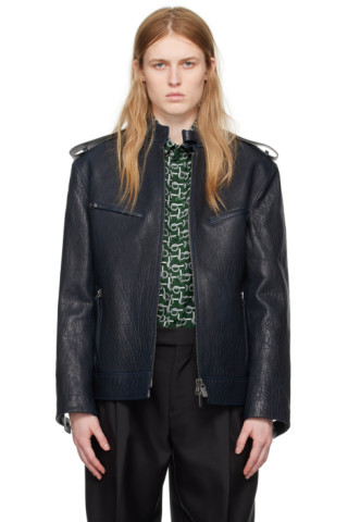 BURBERRY バーバリー ケープ コート 革 レザー 241376F064002_1.jpg