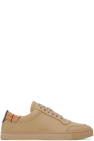 Burberry Blake Unisex Sneakers In Beige 1