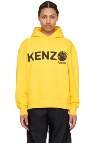 Kenzo Orange Cotton Sweatshirt