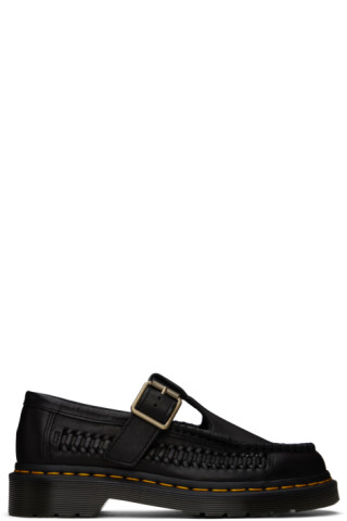 Black t bar loafers new arrivals