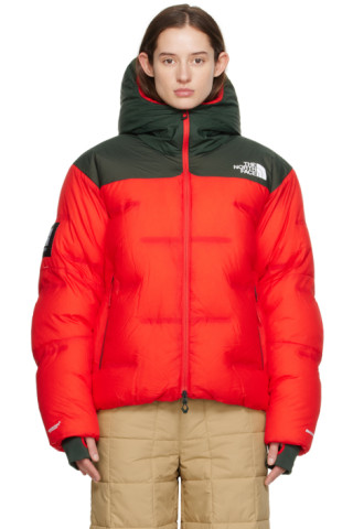 UNDERCOVER: Red & Green The North Face Edition Nuptse Down Jacket | SSENSE