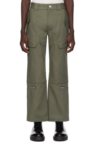 【関税込み】Dion Lee ブラック Tactical カーゴパンツ 241417M188002_1.jpg