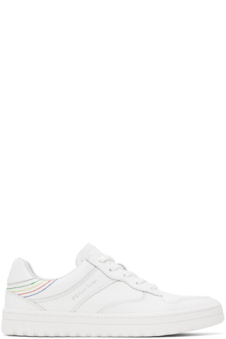 PS by Paul Smithのホワイト Liston レザースニーカーがセール中