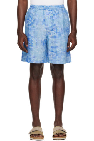 Checkdown Bshort - Pale Blue