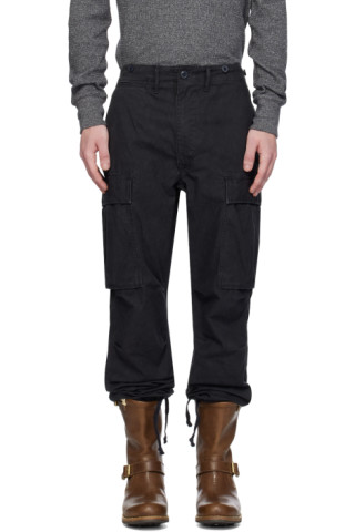 RRL: ブラック Surplus カーゴパンツ | SSENSE 日本 RRL: ブラック Surplus カーゴパンツ | SSENSE 日本