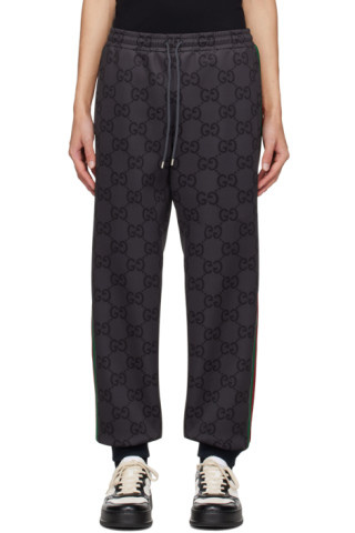 Gucci GG Supreme Sweatpants in Natural