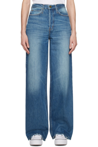 FRAME: Blue 'The 1978' Jeans | SSENSE