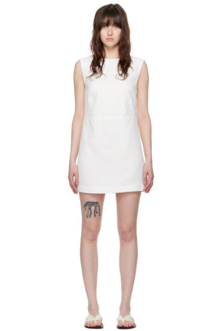 【関税込み】Loulou de Saison ホワイト Hoya ミニワンピース White Hoya Minidress by Loulou de Saison on Sale