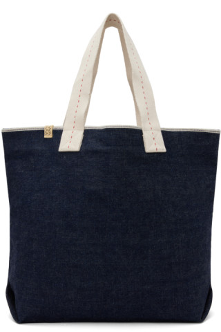 visvim - Indigo Medium Comber Denim Tote