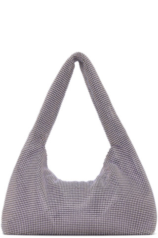 【関税込み】Kara パープル Crystal Mesh Armpit バッグ 241493F048028_1.jpg