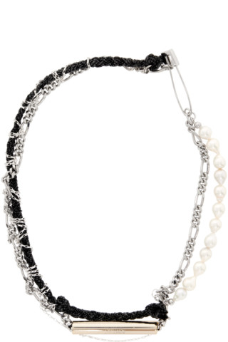Magliano: White New Mess Of A Necklace | SSENSE Magliano: White New Mess Of A Necklace | SSENSE