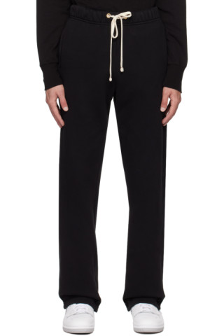 Les Tien: Black Classic Sweatpants | SSENSE