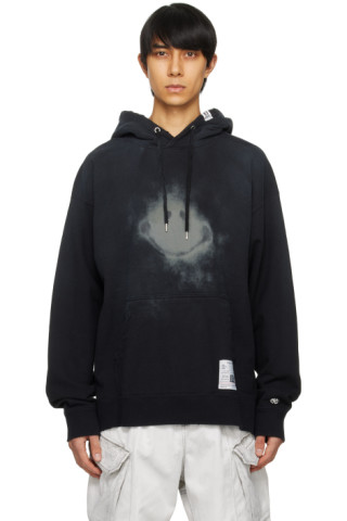 MIHARAYASUHIRO - Black Printed Hoodie