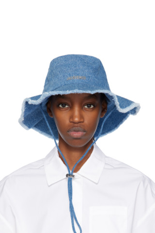 Hat JACQUEMUS Men color Blue