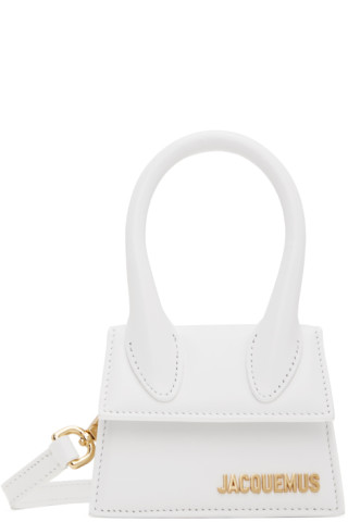 White Les Classiques 'Le Chiquito' Bag by JACQUEMUS on Sale