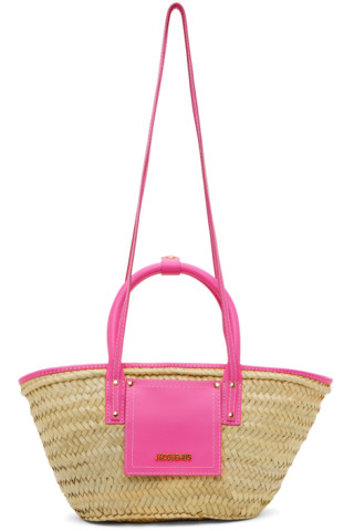 Jacquemus pink beach bag clearance