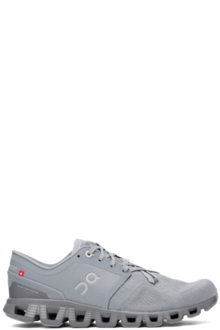 Gray Cloud X 3 Sneakers by On on Sale