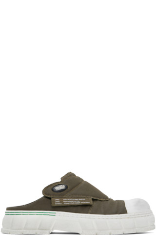 【関税込み】Viron カーキ 1990 Army Surplus スニーカー Khaki 1990 Army Surplus Sneakers by Virón on Sale
