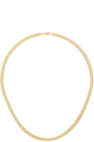 Ernest W. Baker: Gold Cali Chain Necklace | SSENSE UK