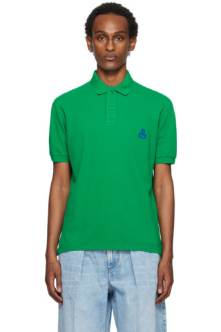 Isabel Marant: Green Afko Polo | SSENSE