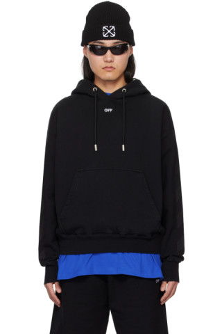 【関税込み】Off-White ブラック Cornely Diag フーディ 241607M202013_1.jpg