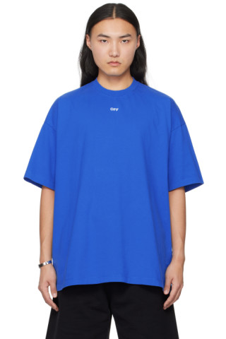 Off-White - Blue Stamp T-Shirt