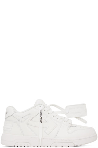 White Out Of Office Sneakers by Off-White on Sale