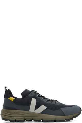 【関税込み】VEJA ブラック アルべオメッシュ Dekkan スニーカー VEJA: ブラック アルべオメッシュ Dekkan スニーカー | SSENSE 日本