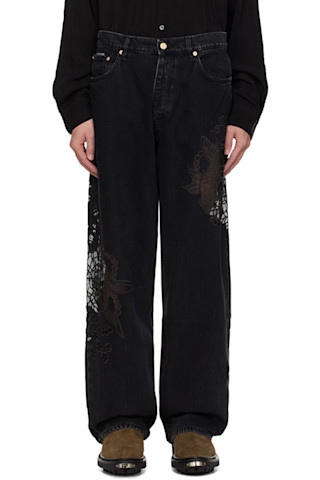 【関税込み】EYTYS SSENSE限定 パープル Benz ジーンズ 241640M186010_1.jpg