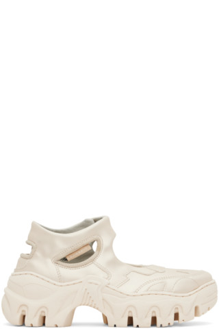 【関税込み】Rombaut SSENSE限定 ベージュ Boccaccio II ブーツ Beige Boccaccio II Ibiza Sneakers by Rombaut on Sale