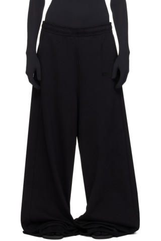 Buy Vetements Online Cut Up Sweatpants 'Washed Black' - UE63SP160B