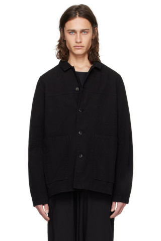 Toogood: Black 'The Carpenter' Jacket | SSENSE Canada