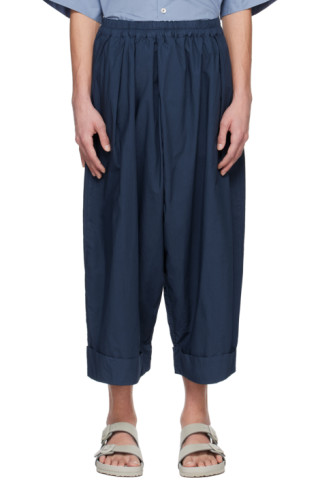 Blue 'The Baker' Trousers by Toogood on Sale