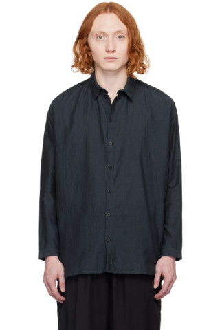 Toogood Black Draughtsman Shirt