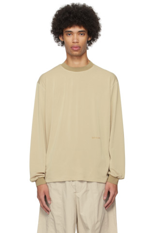 【関税込み】Birrot ブラック Lay1 Boxy 長袖Tシャツ 241680M213009_1.jpg